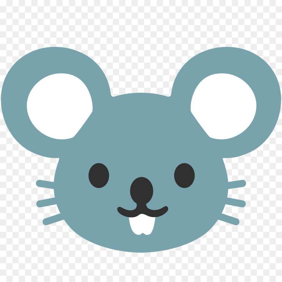 Emoji mouse del Computer Android Unicode Adesivo - topo