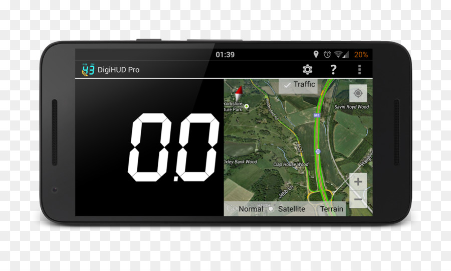 Tachometer Fahrzeug-Android-Entfernungsmesser, Head-up display - Tachometer