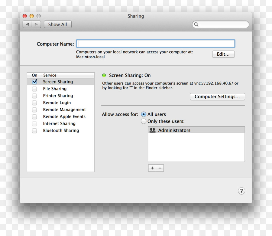 MacBook Pro macOS Preferenze di Sistema di rete di Computer - cursore del mouse
