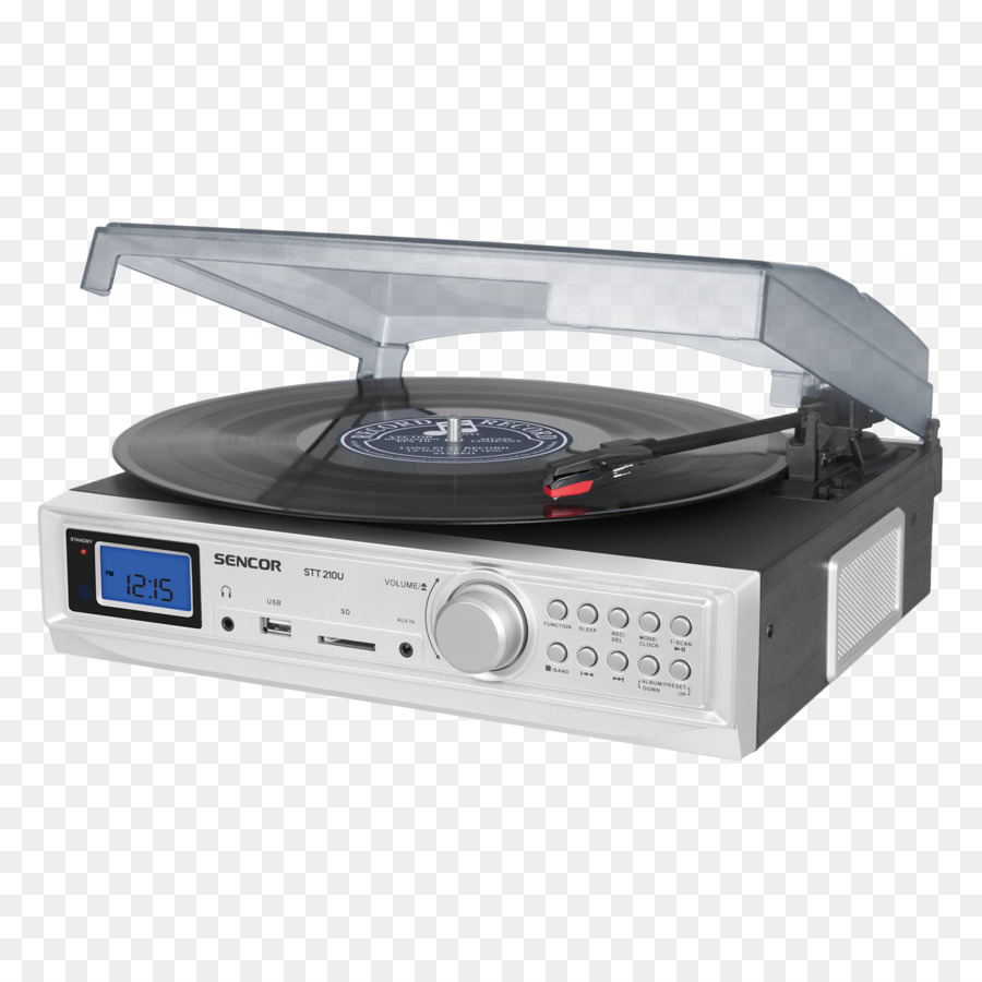 Grammophon-Sencor-Tuner-FM-Rundfunk-Phase-locked loop - Plattenspieler