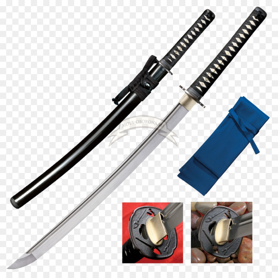 Katana, la spada Giapponese fissaggi in Acciaio a Freddo - katana