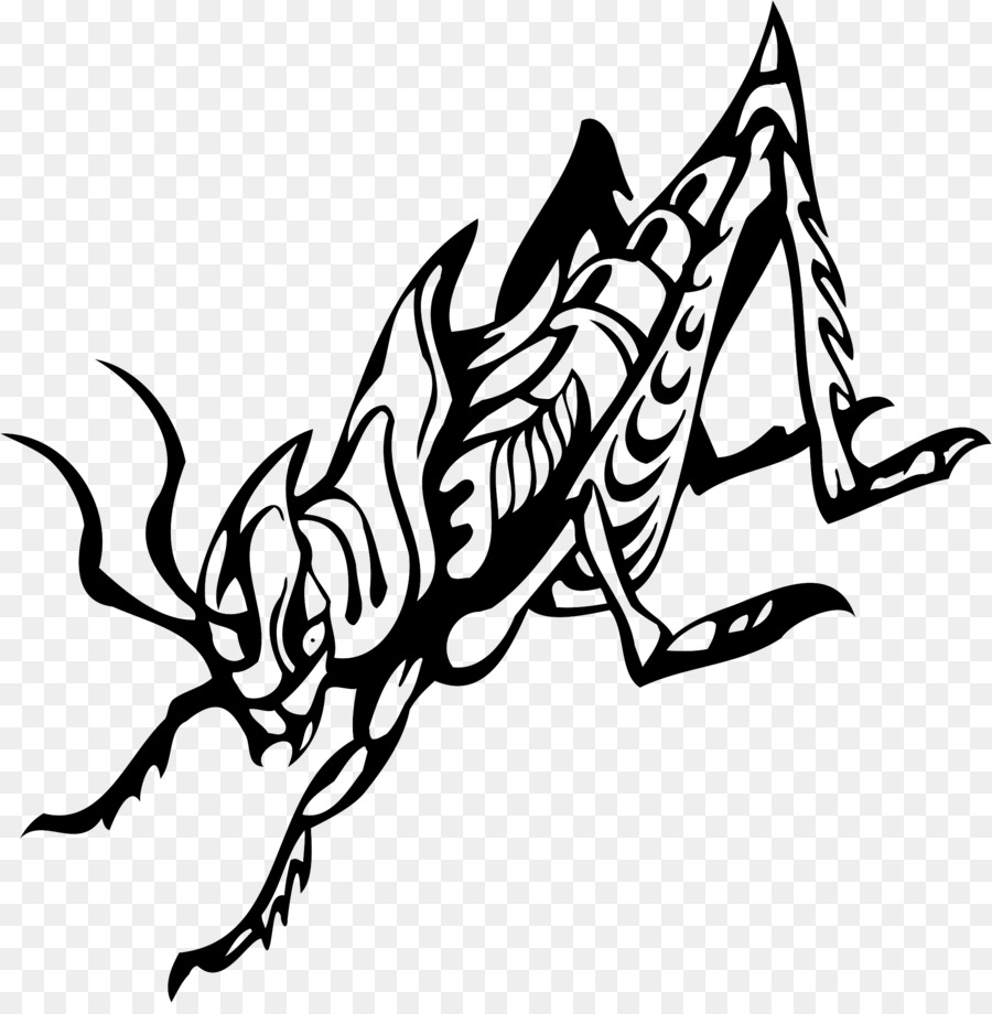 Insect Line Art