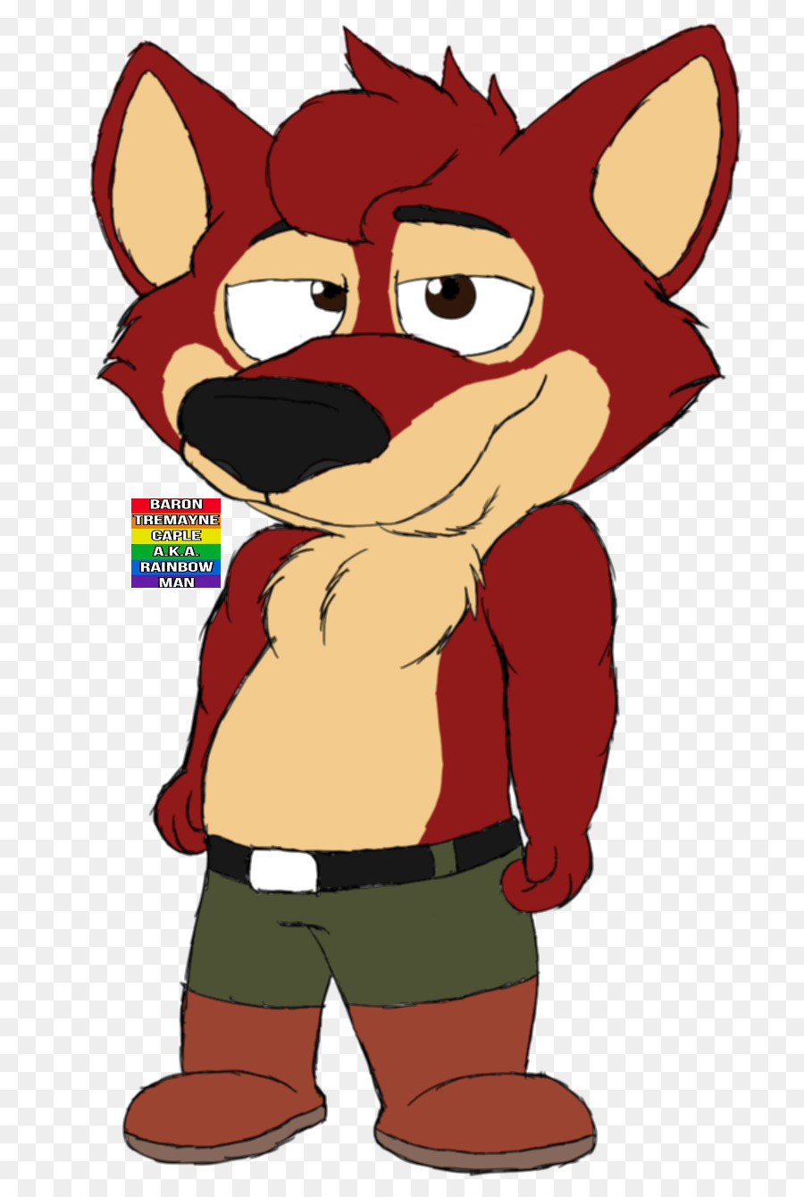 Red Fox Canidae karnevalia - Crash Bandicoot