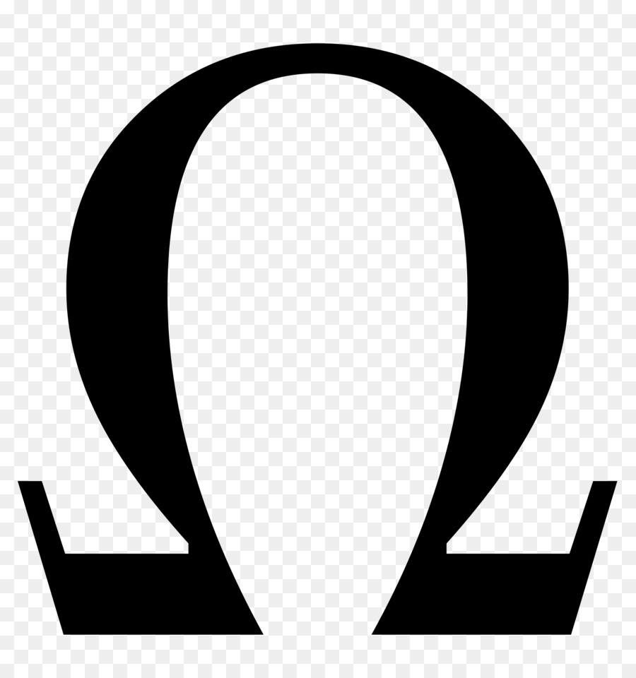 Gesetz von Ohm Symbol Spannung Omega - peace Zeichen
