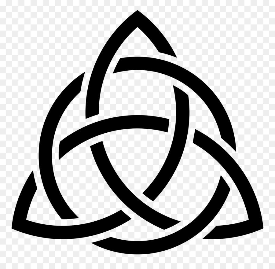 Triquetra keltischer Knoten Dreifaltigkeit-Symbol - Glückssymbole