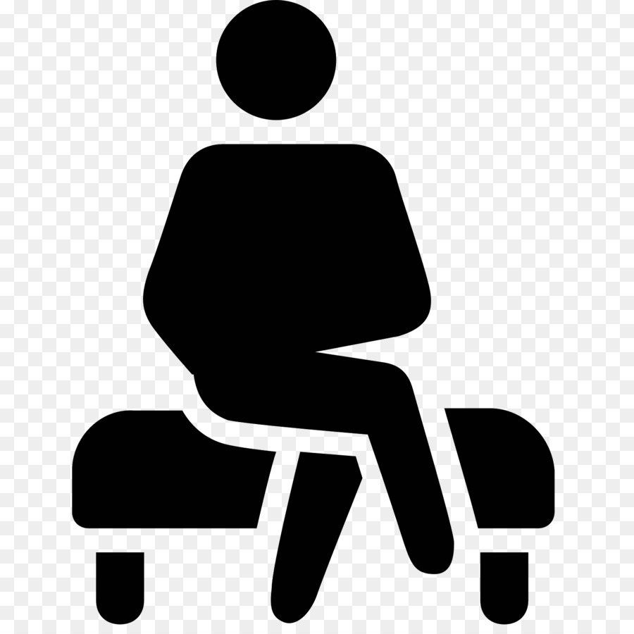 Icone del Computer consigliere di salute Mentale di Terapia di Cura della Salute - seduti uomo