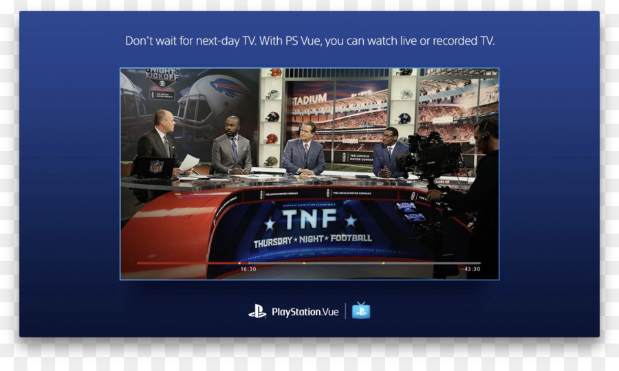 PlayStation Vue Schermata Apple TV - Lincoln Motor Company