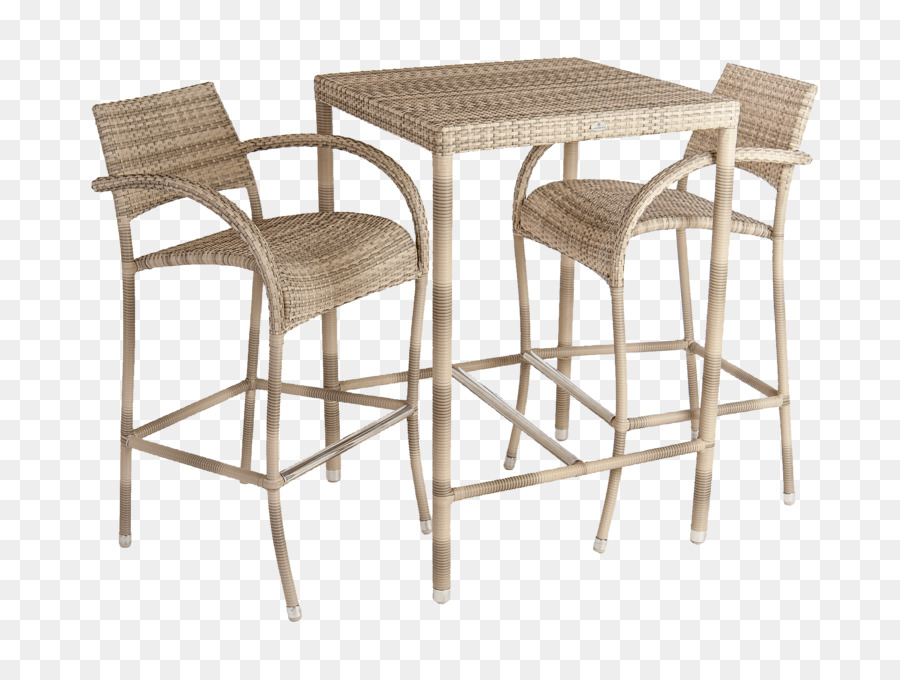 Tisch Garten Möbel Bar Hocker Stuhl Lounge - Sessel