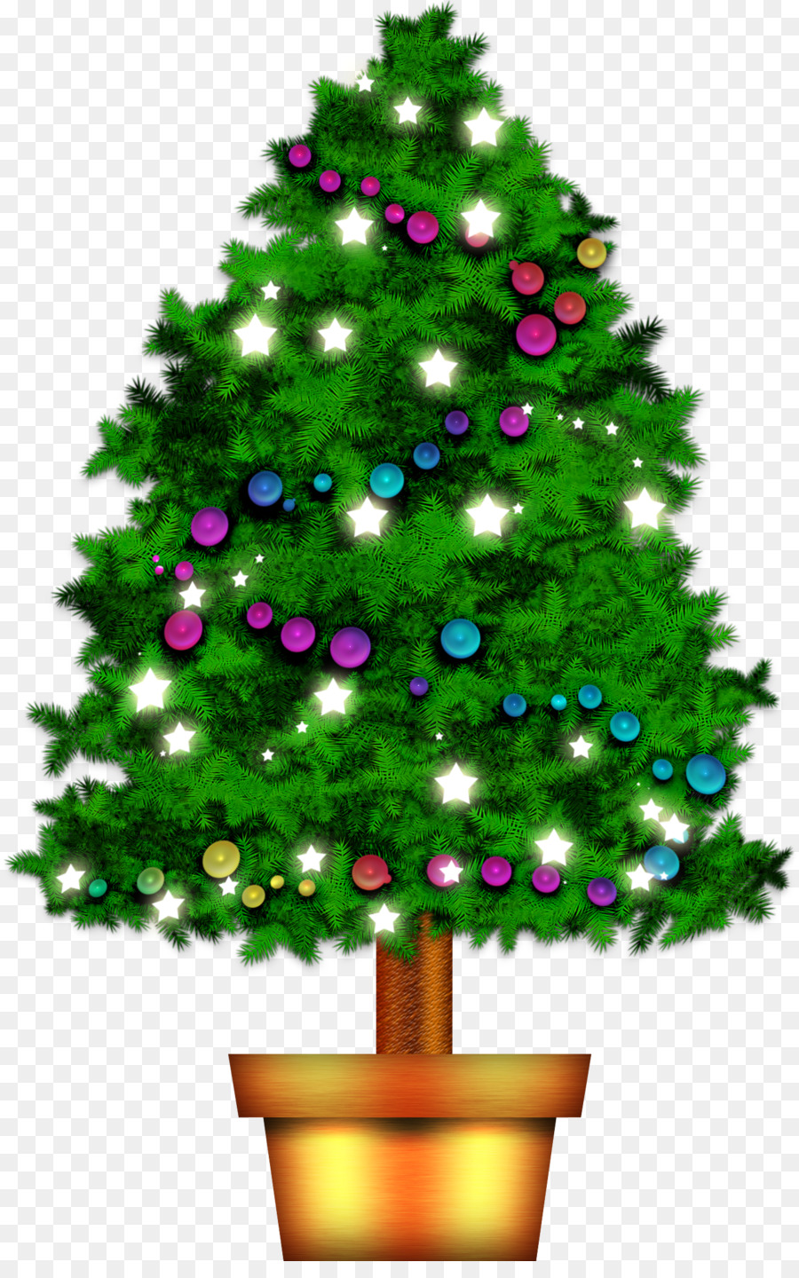 Ornamento di natale albero di Natale, Abete, Natale decorazione Abete - albero di natale