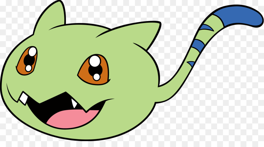 Katze Cartoon Schnauze Leaf Clip art - Digimon