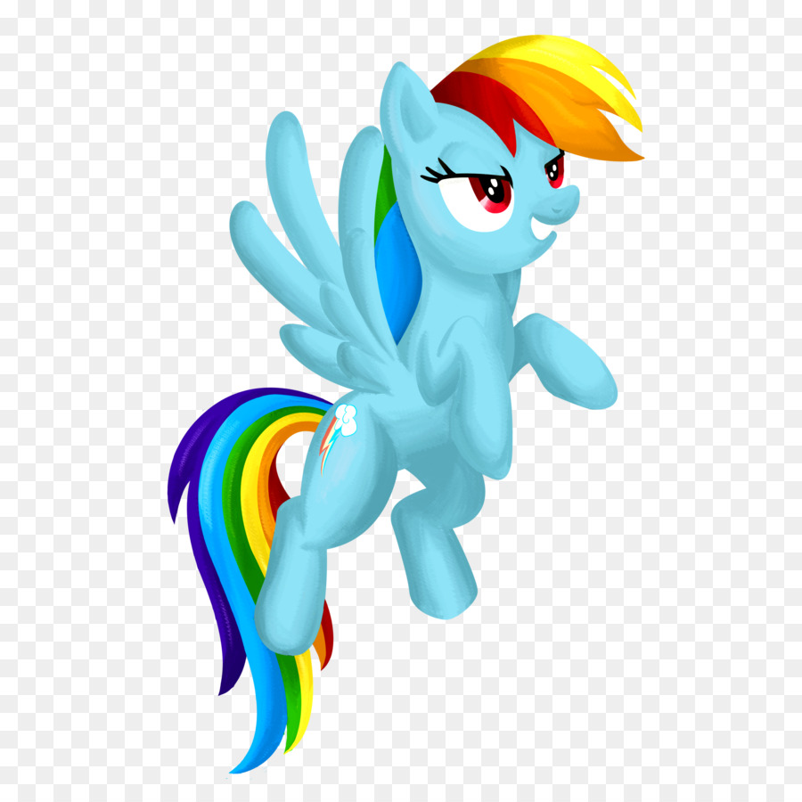 Pony Rainbow Dash Pferd - Regenbogen