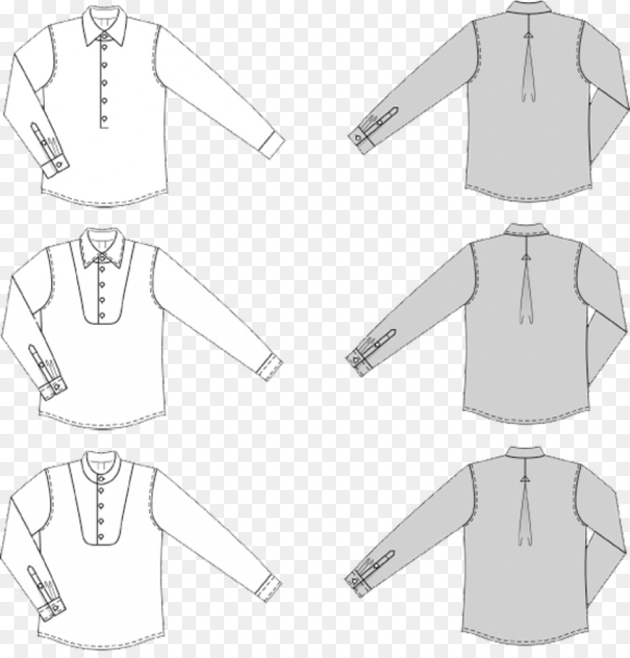 T-shirt Abbigliamento Burda Style Pattern - Polo