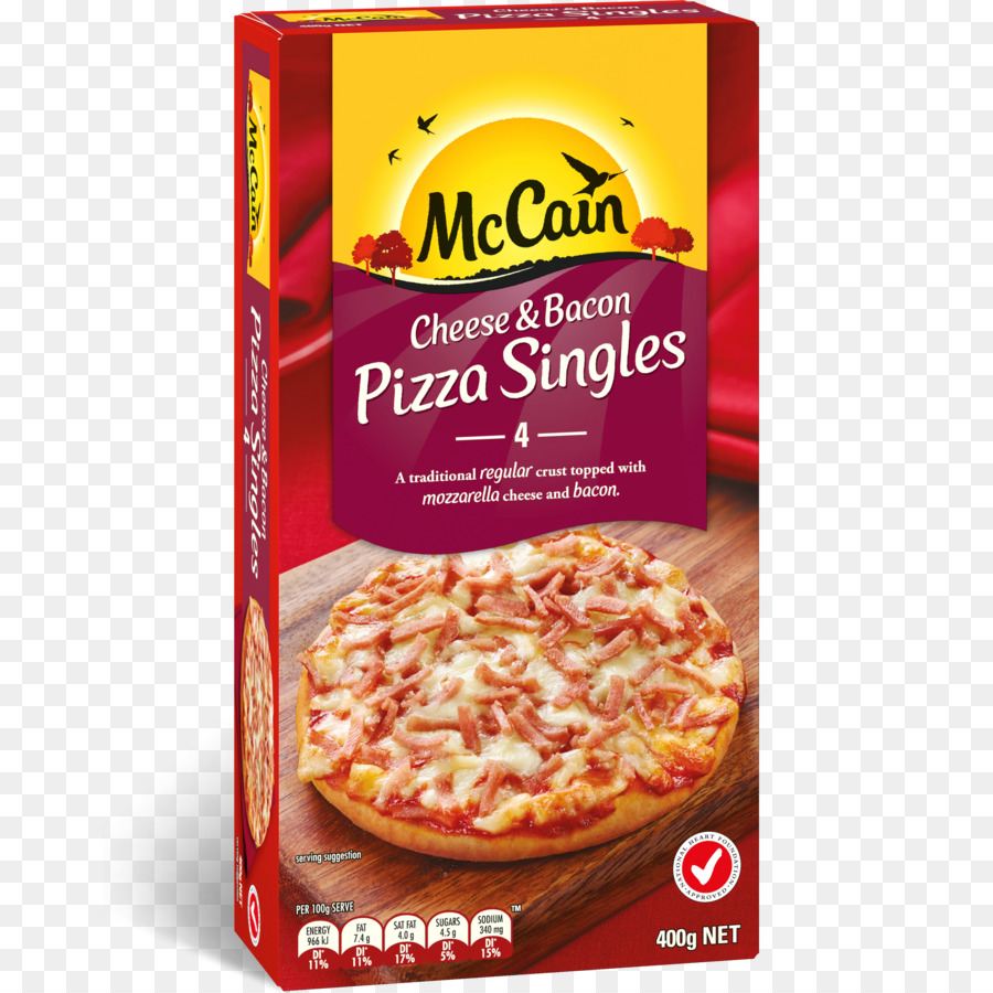 Pizza Käse, McCain Foods U-Boot-sandwich - Speck