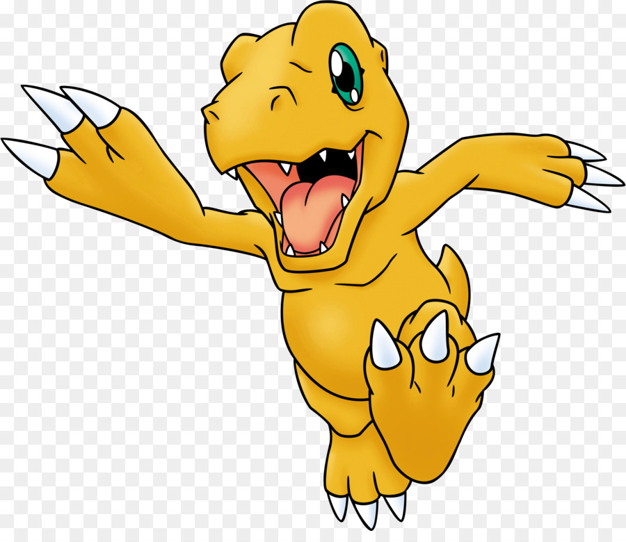 Digimon Masters Yellow png download - 932*856 - Free Transparent