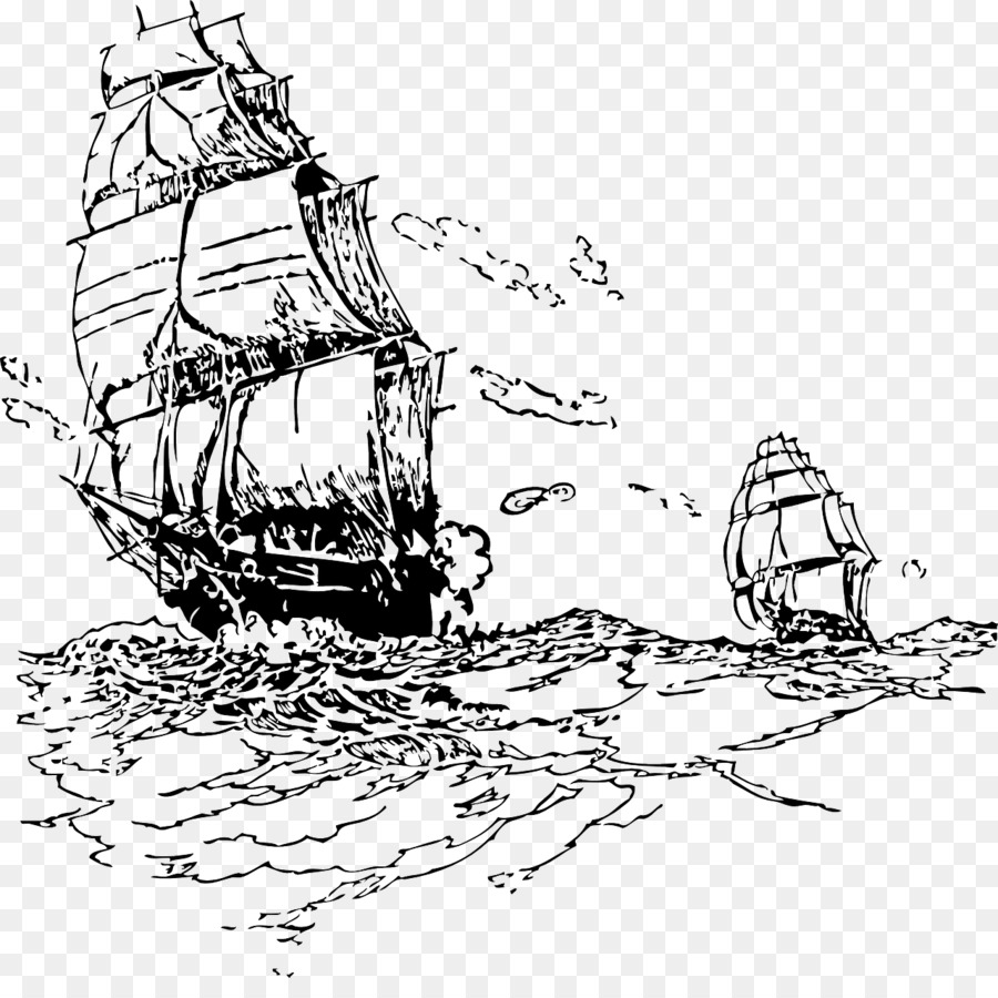 Nave a vela Marinaio Pirateria - Vela