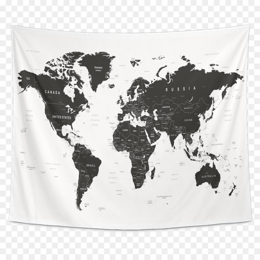 World map Globe Flachen Erde - Weltkarte