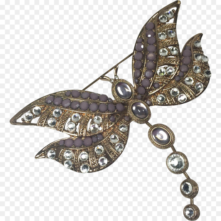 Schmetterling Brosche Kleidung Accessoires Schmuck Pollenspender - Libelle