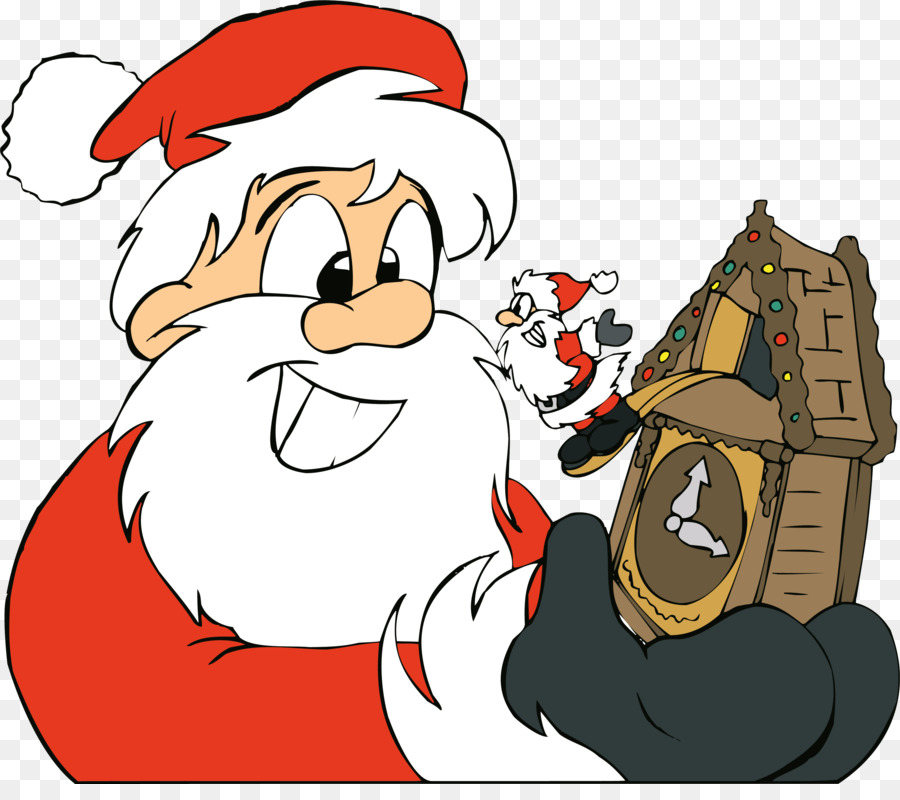 Santa Claus Hoạt hình Giáng sinh Clip nghệ thuật - elf