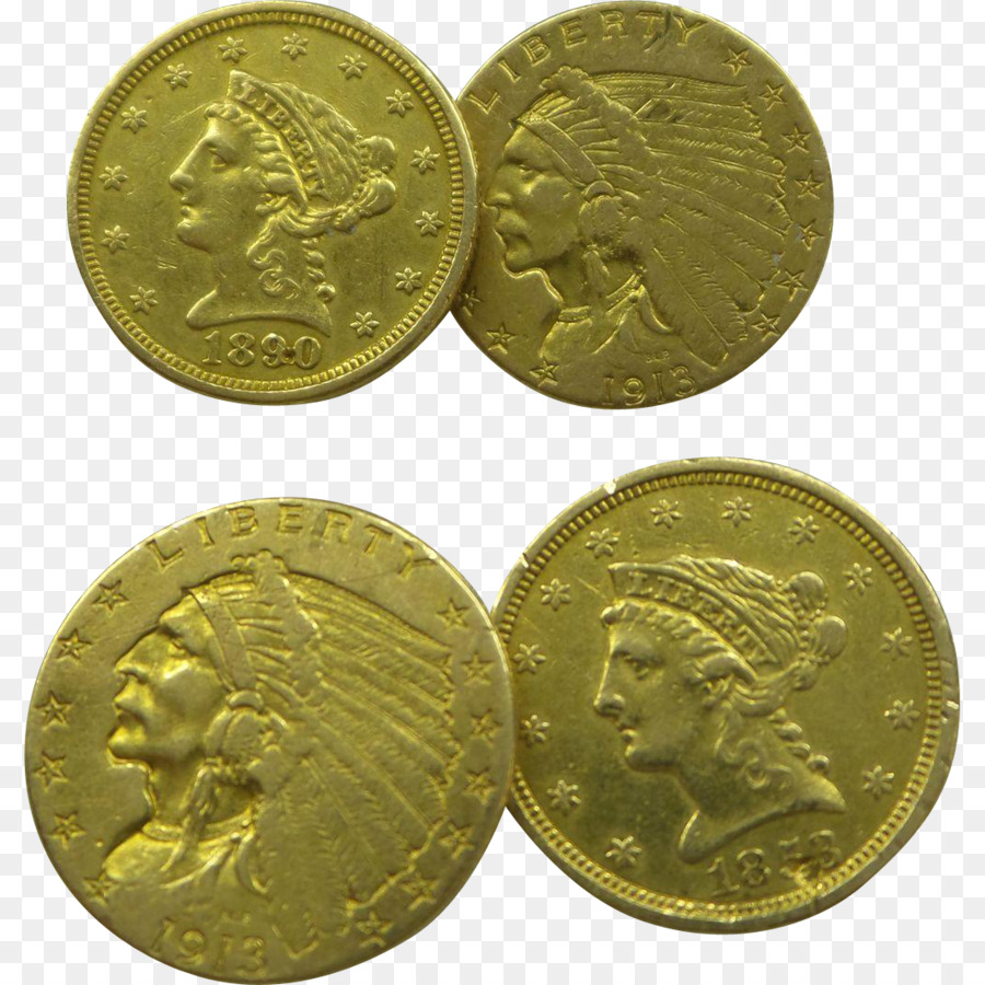 Dollar đồng xu Ấn độ Đầu vàng miếng Vàng dollar - đặt đồng xu