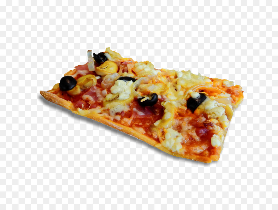 Pizza siciliana cibo Spazzatura della cucina italiana - oliva