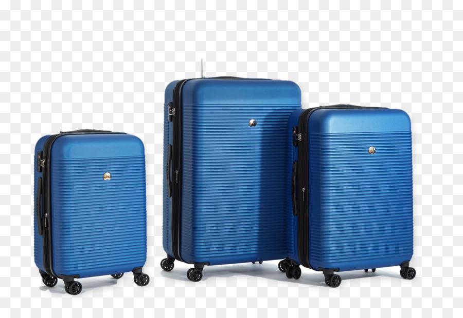 Koffer Gepäck Delsey-Trolley-Blau - Gepäck