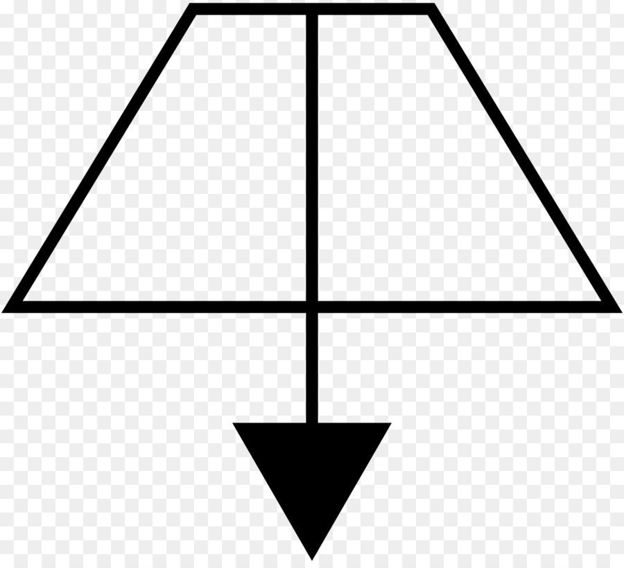 Simbolo alchemico per l'Alchimia e la Pietra filosofale Segno - pietra