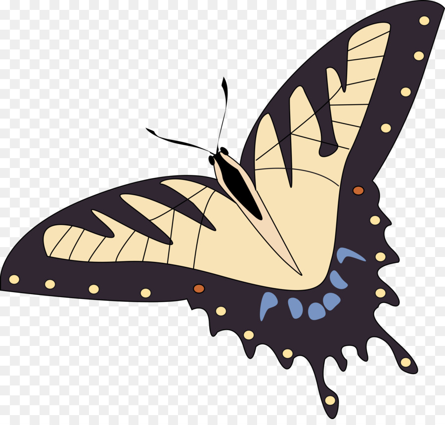 Papillon cane Monarch butterfly Clip art - insetto