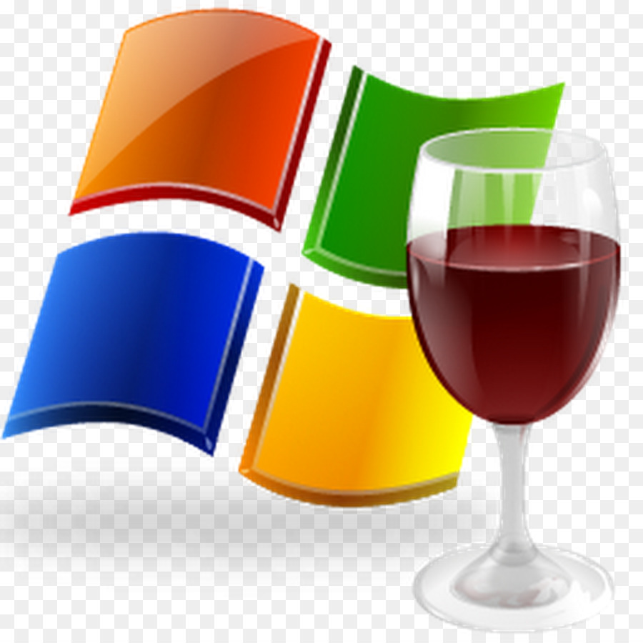 Wein Computer-Icons Emulator - Weinglas