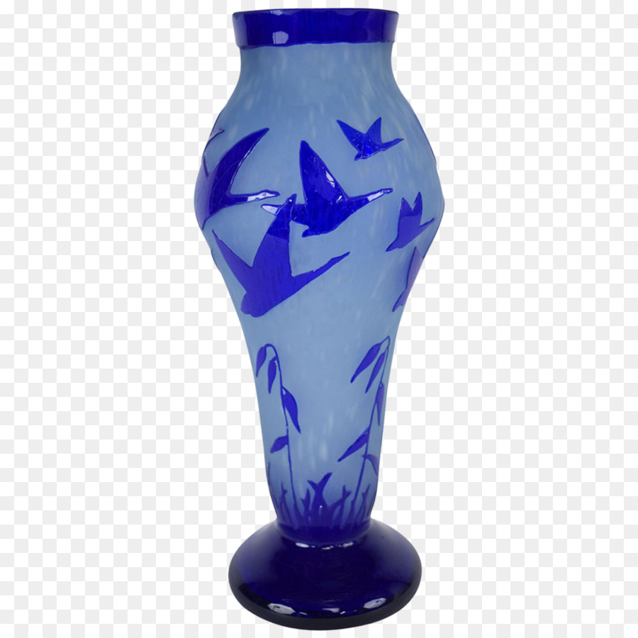 Vase Blau Violett Violett Rose - Walnuss-Geschenk