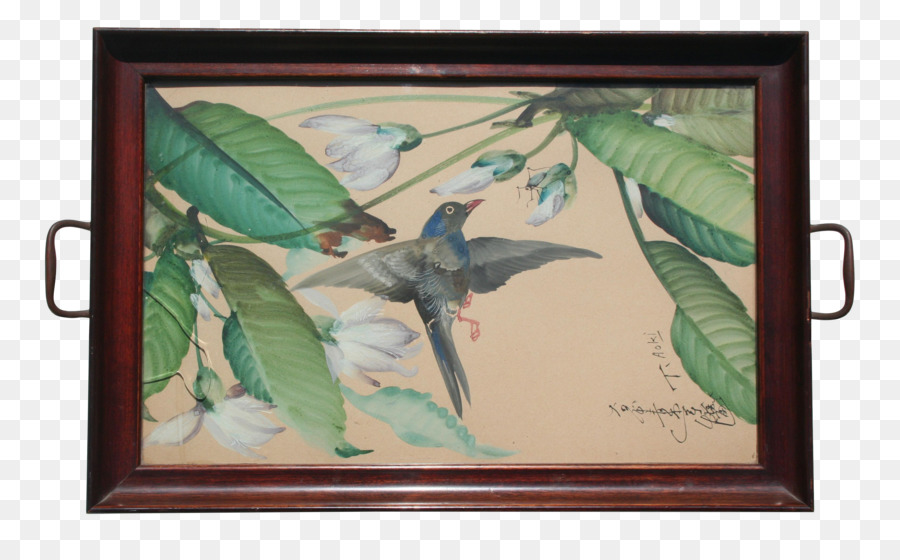 Pittura Cornici Fauna Impollinatore Opera d'arte - Dipinto a mano uccelli