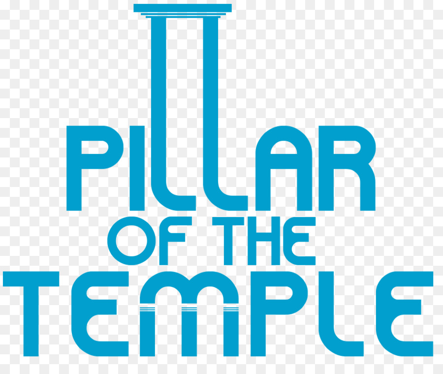 Logo Marke Symbol - hindu Tempel, Säulen