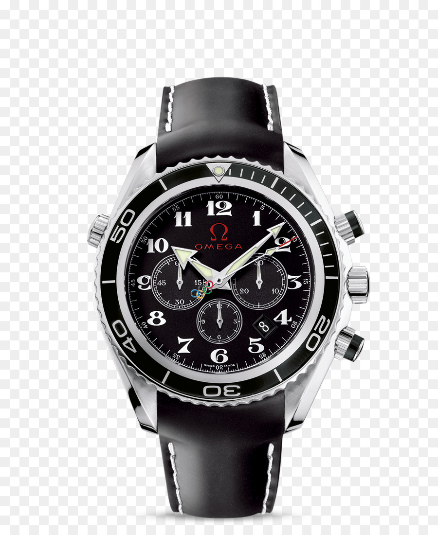 Omega SA-Watch Helium Ventil-Chronograph Omega Seamaster Planet Ocean - Uhr