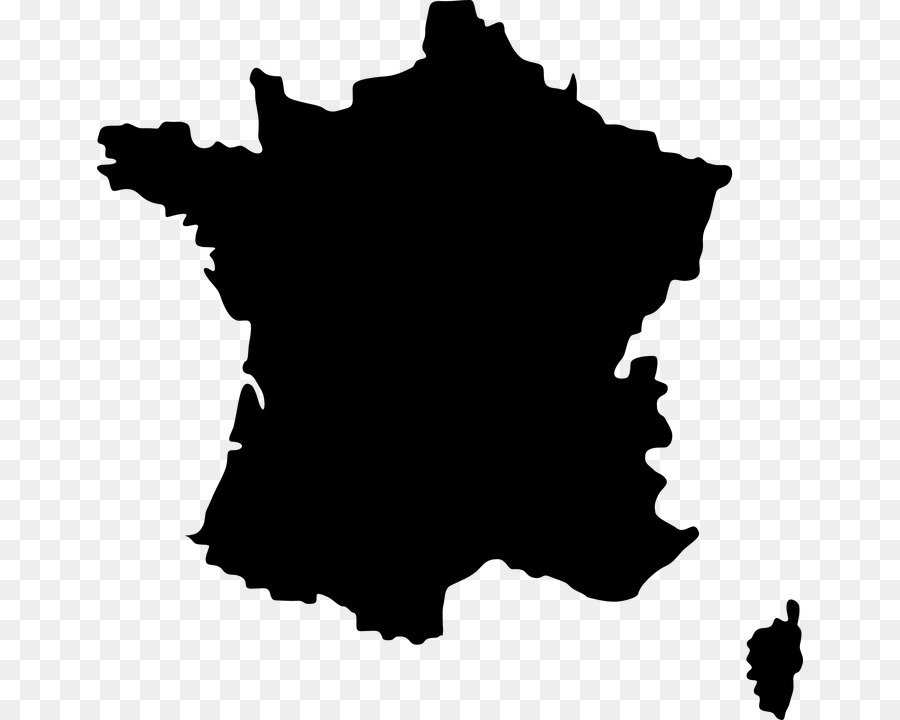 Francia Mappa Vettoriale Royalty free - euporean vettoriale
