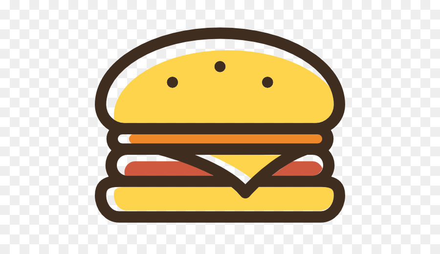 Hamburger Hamburger al Fast food, Junk food sandwich di Pollo - hamburger di vettore
