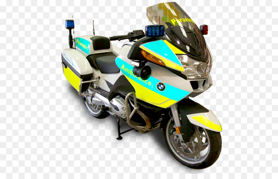 Motorrad-Ambulanz-Fahrzeug Polizei Motorrad - Motorrad