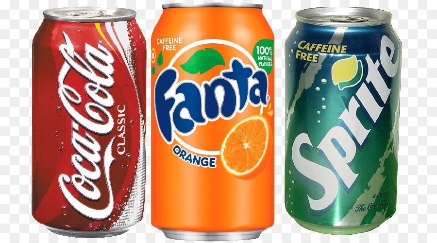 Coca Cola Kohlensäurehaltige Getränke Sprite Cola Light - Fanta