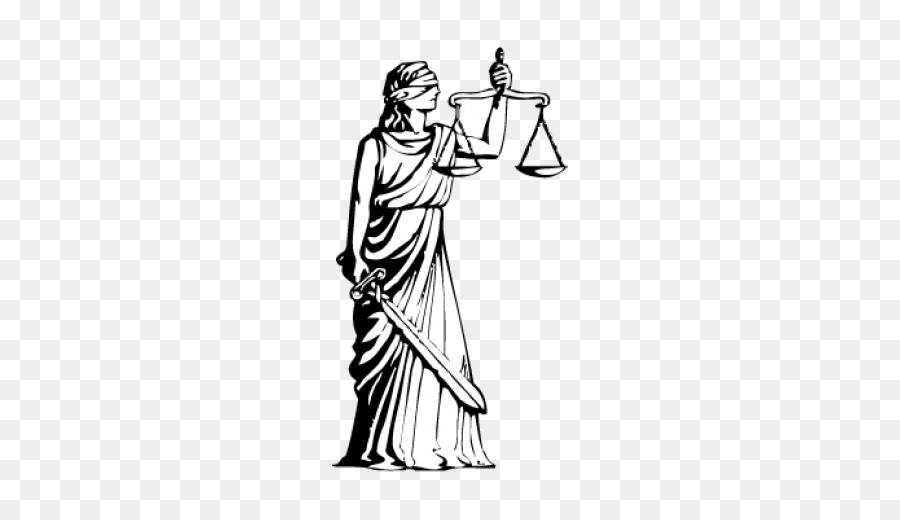 Logo Lady Giustizia - giustizia vettoriale
