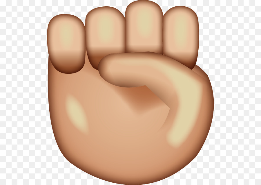 Emoji pugno Alzato Emoticon iPhone - il pugno e la mano