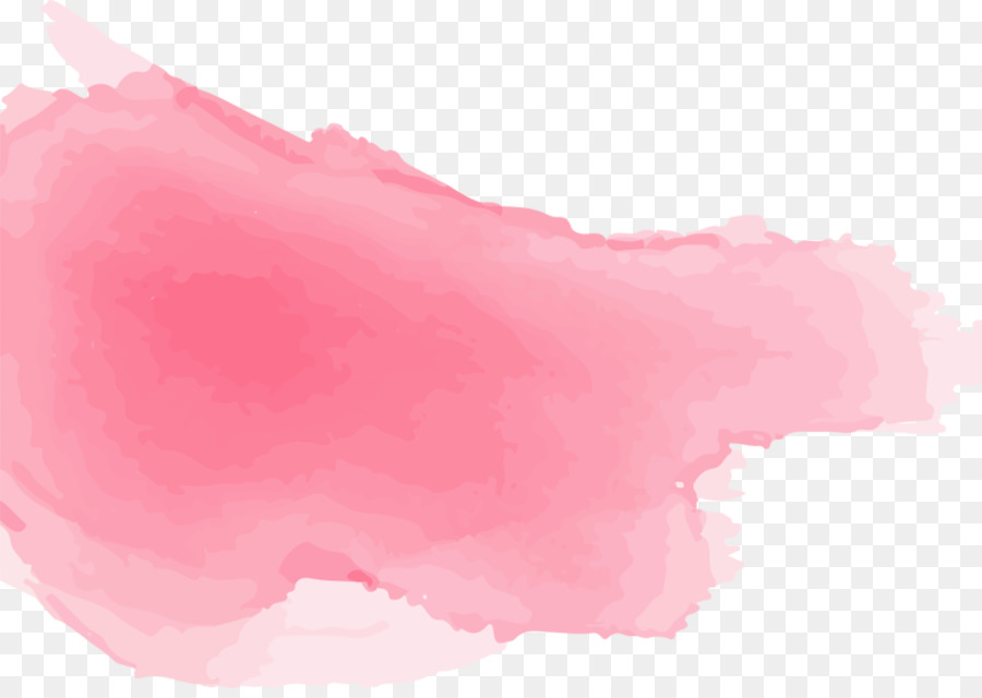 Aquarell Fleck - rosa Aquarell smoky