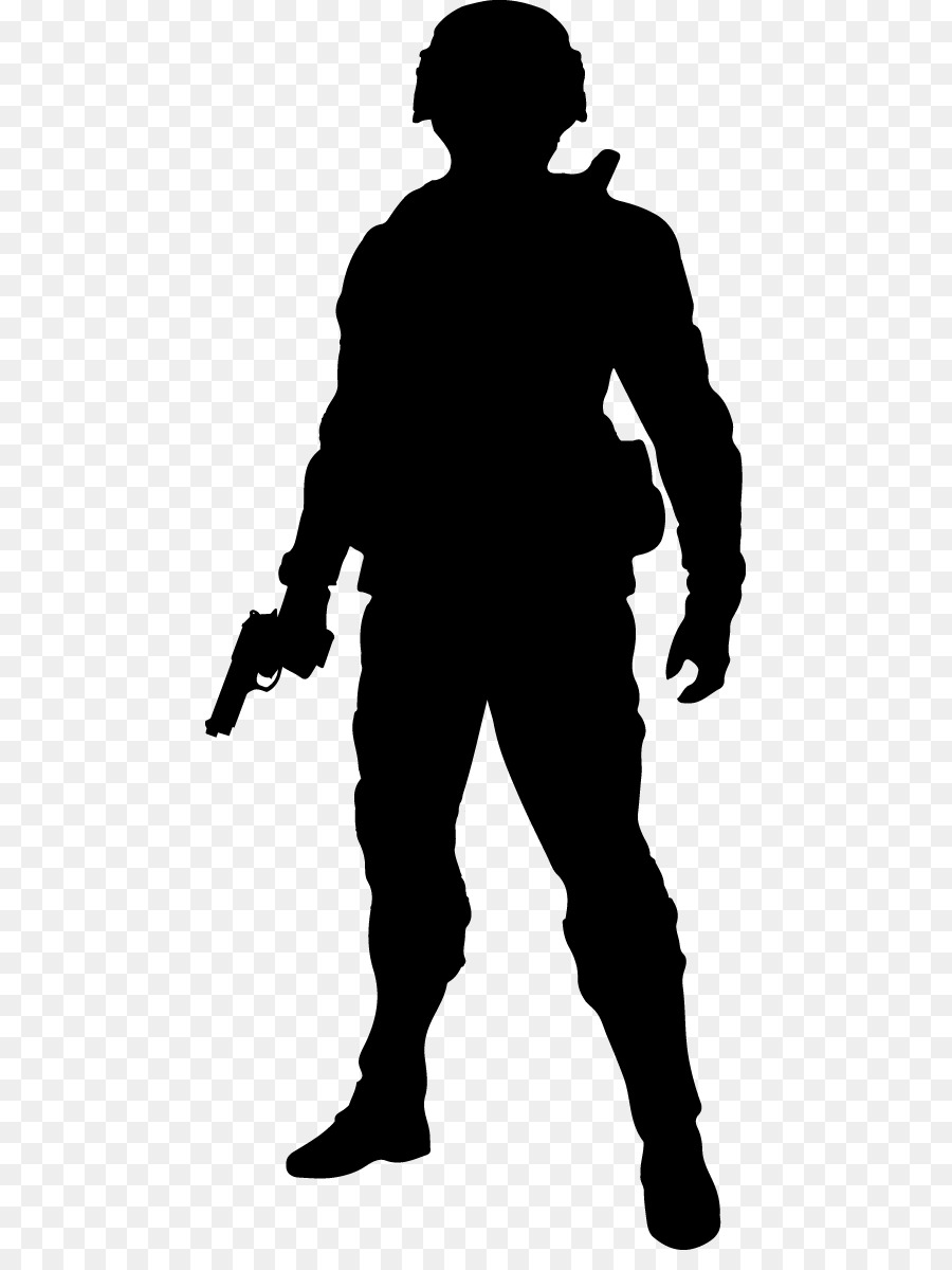 Người lính Bóng Nền máy tính nghệ thuật Clip - người lính với súng