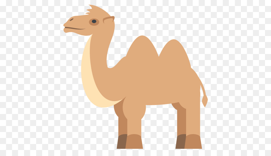 Il cammello battriano Emoji Dromedario Emoticon SMS - cammello vettoriale