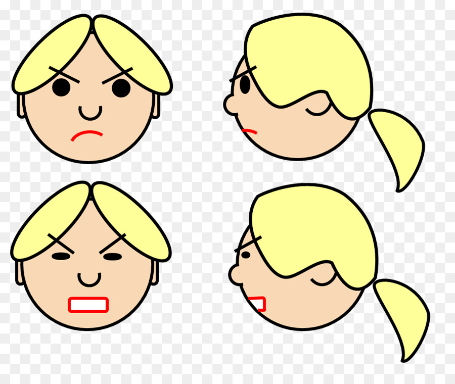 L'espressione sul viso di Disegno Cartoon Clip art - l'espressione del viso
