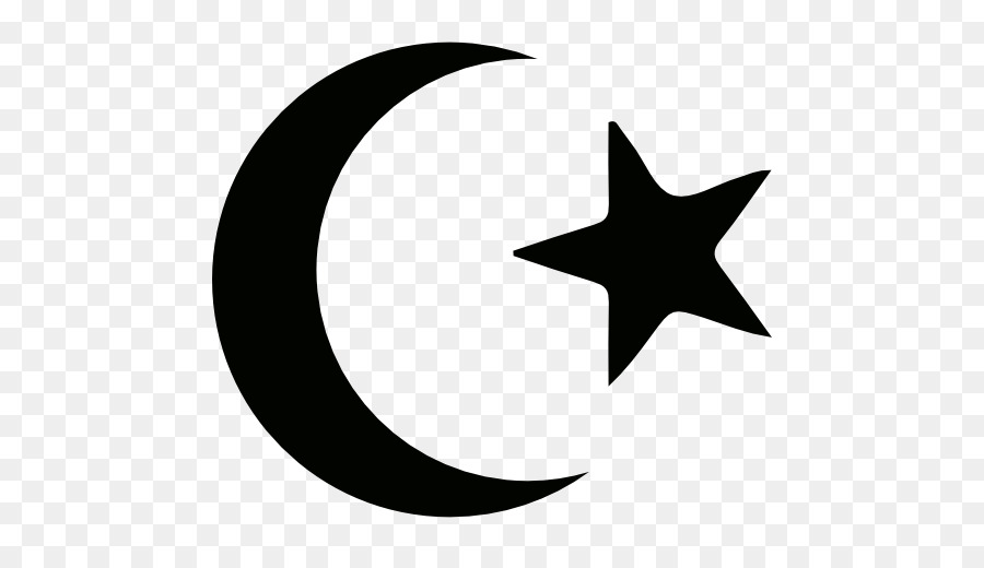 Stella e la mezzaluna Simboli dell'Islam - musulmani
