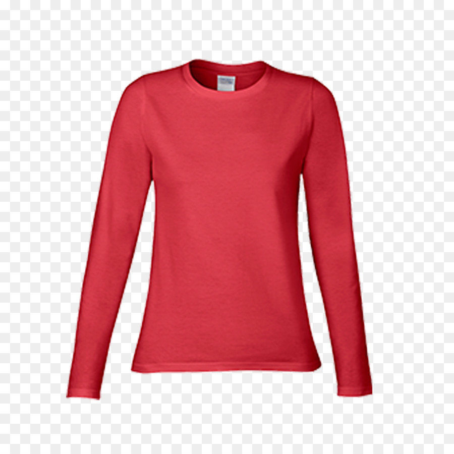 A maniche lunghe T shirt Maglione Scollo - Camicia
