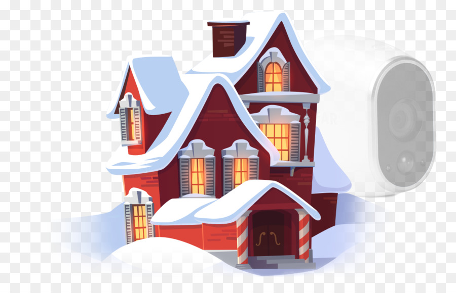 Santa Claus Schnee Globen Weihnachts-Lebkuchen-Haus Clip art - uns Urlaub