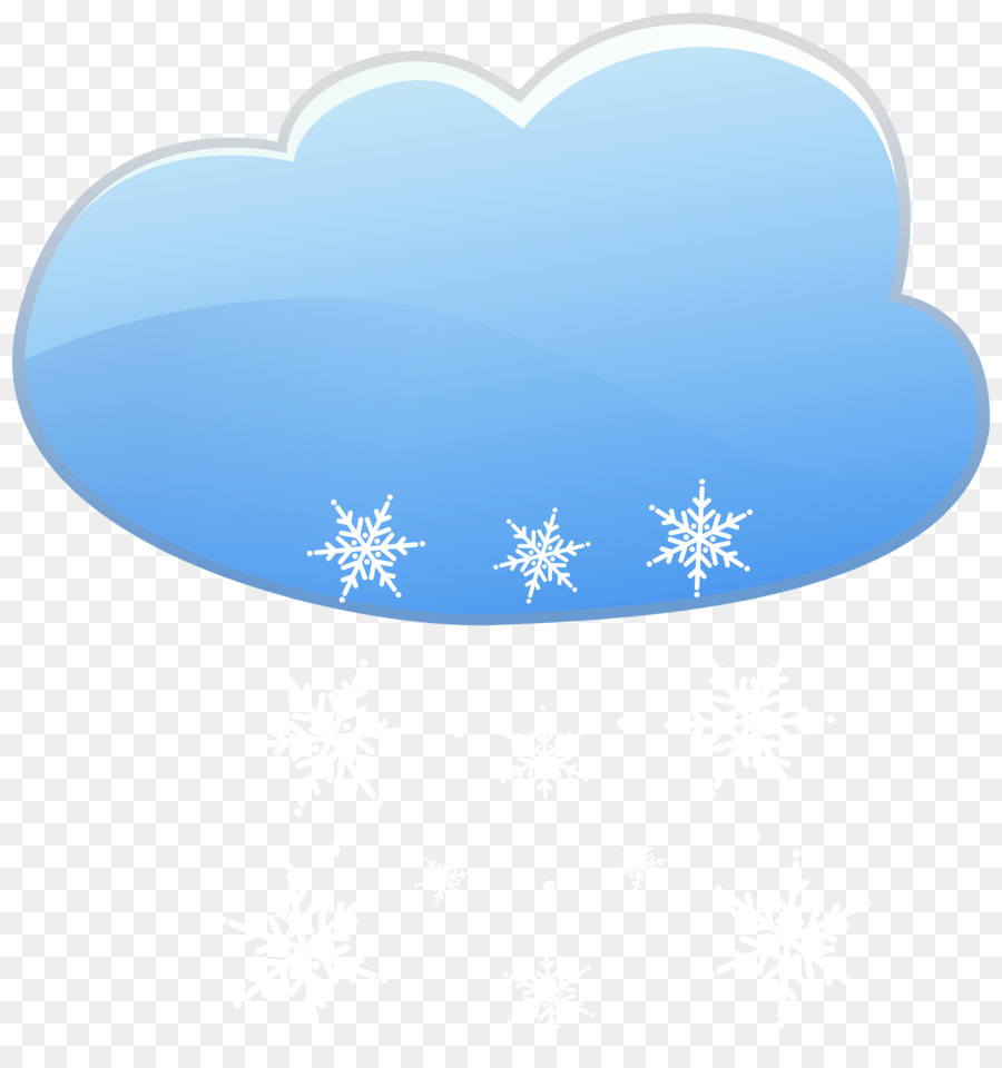 Cloud-Schnee-Wetter Clip art - Wetter