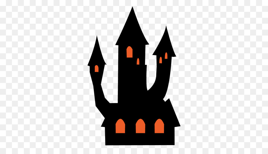 ClipArt casa stregata di Halloween - Casa infestata