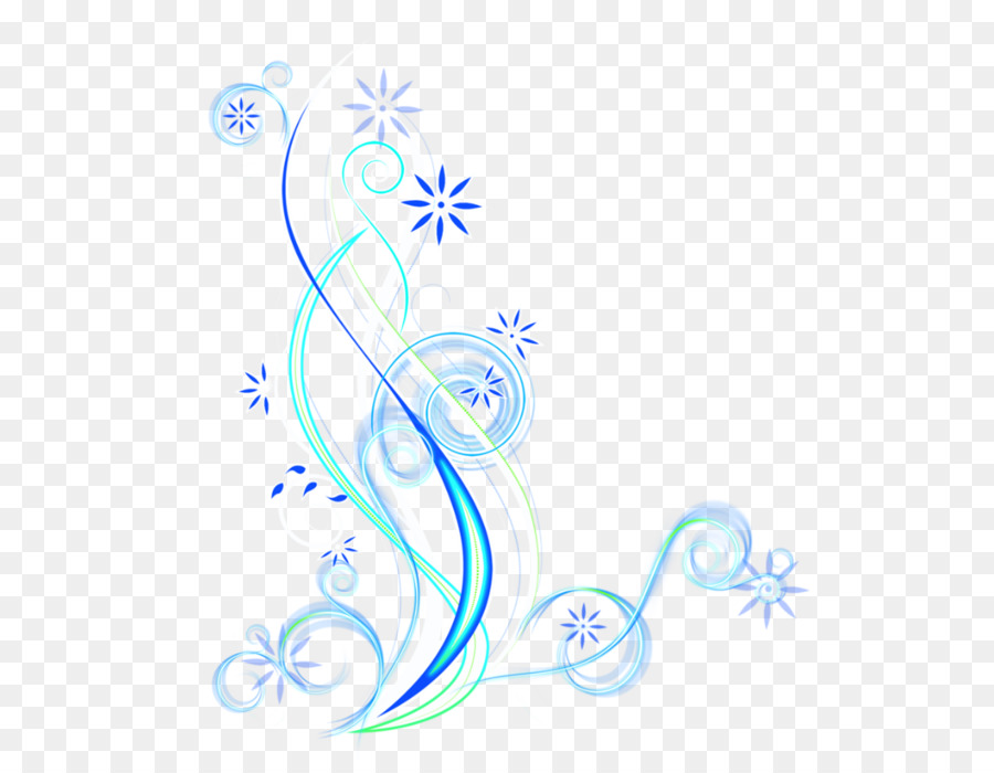 Ornament Desktop Wallpaper Clip art - blau, grün, rauchig