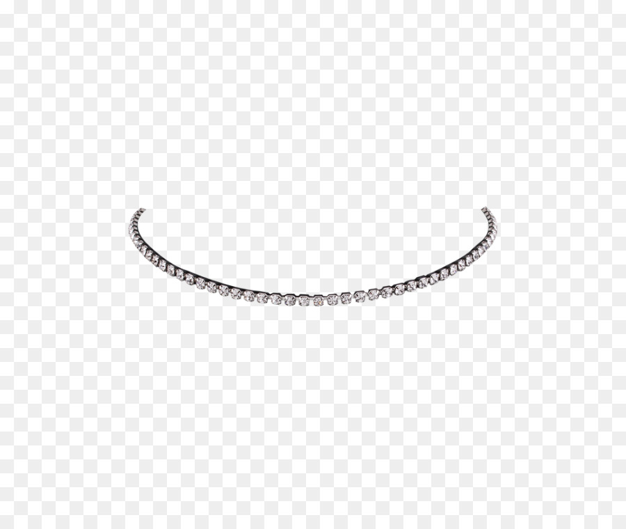 Halskette Schmuck Kette Ohrring-Schmuck-Kette - Silber Kette