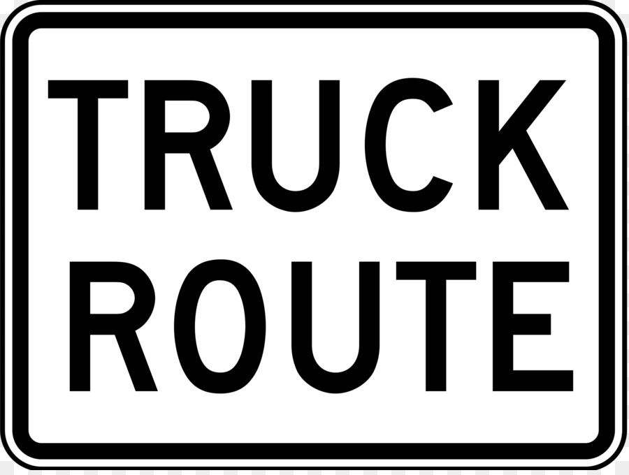 Verkehrszeichen LKW-Road-Manual auf Uniform Traffic Control Devices Gebotszeichen - Schild